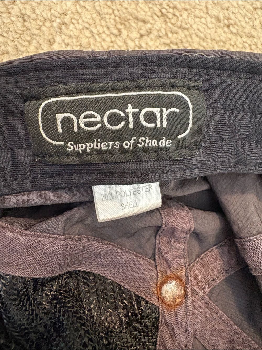 Nectar Daytripper Ripstop Performance Snapback Hat Pebble Gray OS - Picture 5 of 6